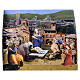 Medieval Nativity pop-up Christmas card s1