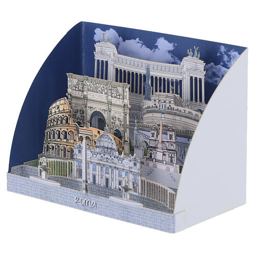 Rome pop-up Christmas card 2