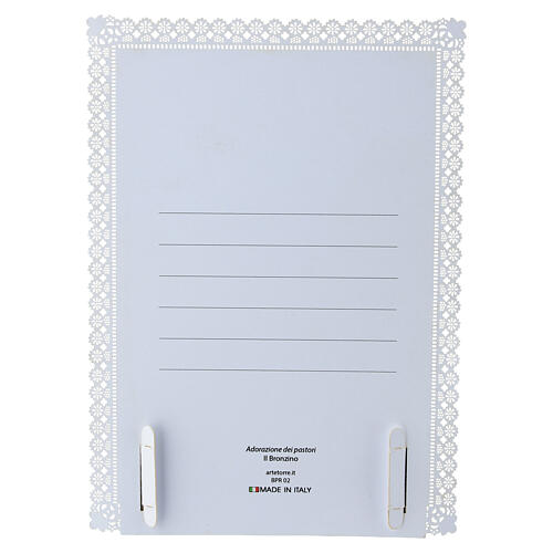 Pop-up Nativity card, Adoration of the Shepherds by Il Bronzino 4