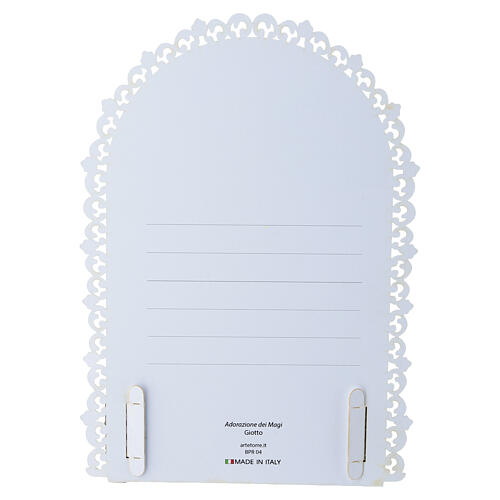 Biglietto pop up auguri di natale Adorazione dei Magi Giotto 4