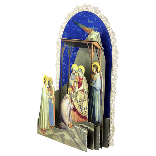 Adoration of the Magi Giotto Pop-up Christmas Greeting Card 2