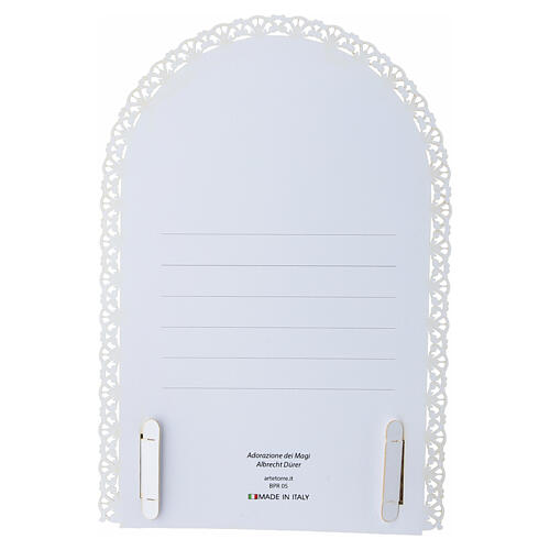 Cartão de Natal pop-up Dürer A Adoração dos Magos 4