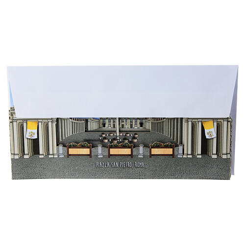 Pop-up Christmas Card with St. Peter's Square 5