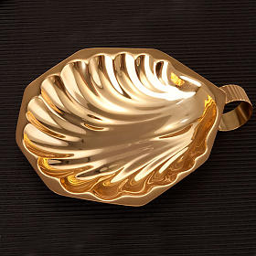 Santos óleos y bautismo: Conjunto bautismo oro satinado