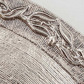 Set baptême décor feuilles d'olivier s3