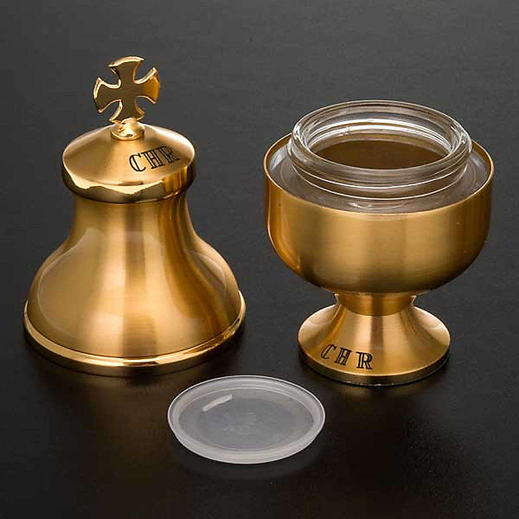 Holy oils: gold-plated vessels | online sales on HOLYART.co.uk