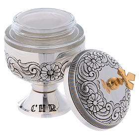 Huiles saintes et sets baptême: Ensemble pour baptême ampoules ciselées et coquille