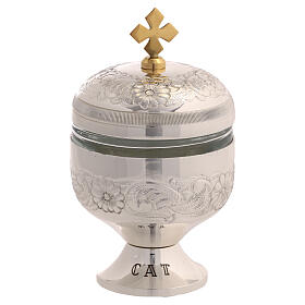 Ensemble pour baptême ampoules ciselées et coquille