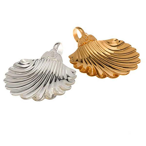 Baptismal shell, gold or silver 1