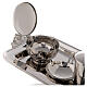 Molina Christening set in nickel plated brass with glass cruets s10