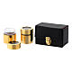 Holy Oils: double pouch with golden jars CAT and CHR s2
