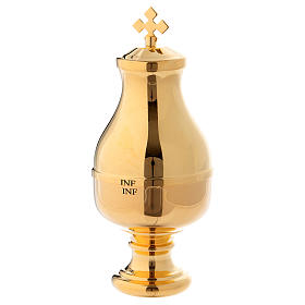 Holy Oils: tall Crismera container 50 cc