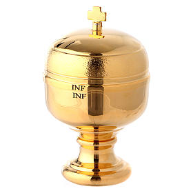 Huiles saintes et sets baptême: Ampoule huiles saintes intérieur en verre 50 ml