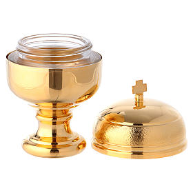 Huiles saintes et sets baptême: Ampoule huiles saintes intérieur en verre 50 ml