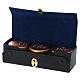 Holy Oils: case in faux leather with three aluminium containers, gold s3