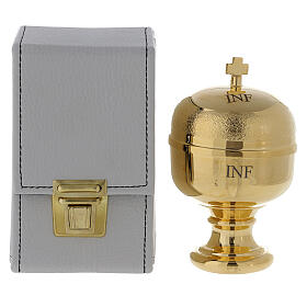 Holy Oils: case in faux leather with container 50 cc