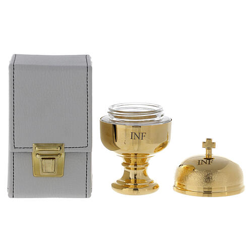 Holy Oils: case in faux leather with container 50 cc 2