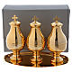 Holy Oils: case in faux leather with three Crismera containers s1