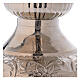 Silver-plated brass vase for holy oils for the sick s2