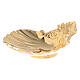 Baptismal gold plated brass shell s2