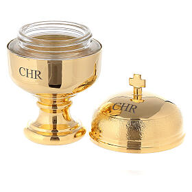 Naczynko na oleje święte model Crismera CHR (krzyżmo)