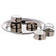 Baptismal set in silver plated brass s2