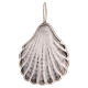 Baptismal shell with handle silver-plated brass s2