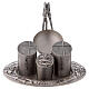 Baptismal set, silver-plated casted brass s1