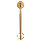 Holy water sprinkler, gold plated brass, 20 cm s1