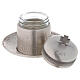 Oil of catechumens stock in silver plated brass 50 ml s2