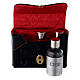 Hard case in black eco-leather with three Holy oil stocks of 30 ml s2