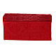 Case in red Jacquard fabric with three stocks of 15 ml s6