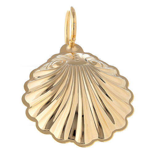 Baptismal shell with 24-karat gold plated finish 3