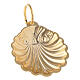 Baptismal shell with 24-karat gold plated finish s2