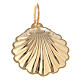 Baptismal shell with 24-karat gold plated finish s3