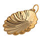 24K gold baptismal shell with handle s1