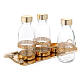 Set for holy oils in guaranteed 24k golden brass s2