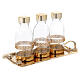 Set for holy oils in guaranteed 24k golden brass s3