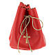 Holy oil bag in red leather s1