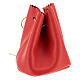Holy oil bag in red leather s2
