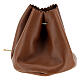 Holy oil bag in brown leather s2