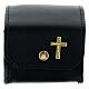 Holy oil stock case real black leather s1