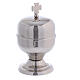 Holy Chrism oil stock brass 60 ml silver tone s4