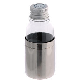 Ampoule 30 ml pour huile sainte Catéchumènes verre