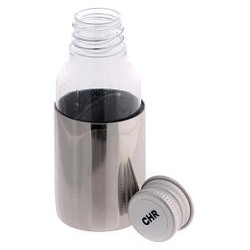 Ölgefäß, CHR Glasflasche mit Messingverkleidung, 30 ml