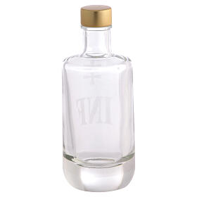 Ampoule huile des malades verre transparent 125 ml