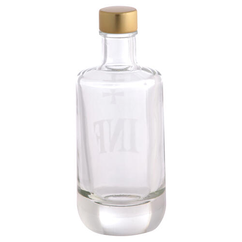 Ampoule huile des malades verre transparent 125 ml 2