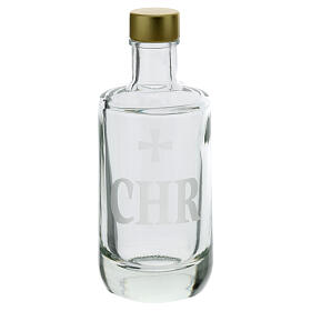 Bottle for sacred oils 125 ml oil Catechumens glass