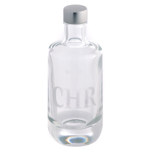 Clear glass bottle for Chrism, 125 ml | online sales on HOLYART.co.uk