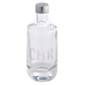 Vaso para santo óleo 125 ml óleo Crisma vidro